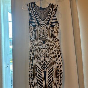 Line Knitwear NWT Geometrical Print Dress, Size L